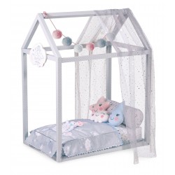 Lit Petite Maison de Poupée en Bois Martín DeCuevas Toys 54929