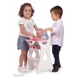 Chaise Haute pour Poupées en Bois Martín DeCuevas Toys 55429 | DeCuevas Toys