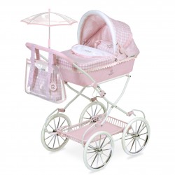 DeCuevas Toys Niza Chariot de poupées pliable avec parasol 81046