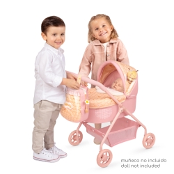 Poussette de poupée Ma première poussette avec peluche Honey DeCuevas 86070 | DeCuevas Toys