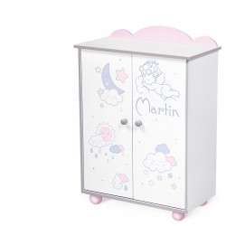 Armoire pour Poupées en Bois Martín DeCuevas Toys 55229