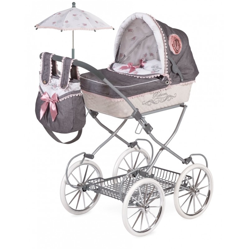 Poussette Pour Poupées Pliante Reborn Classic Romantic DeCuevas Toys 82037 58 Poussette Pour Poupées Pliante Reborn Classic Romantic DeCuevas Toys 82037 58